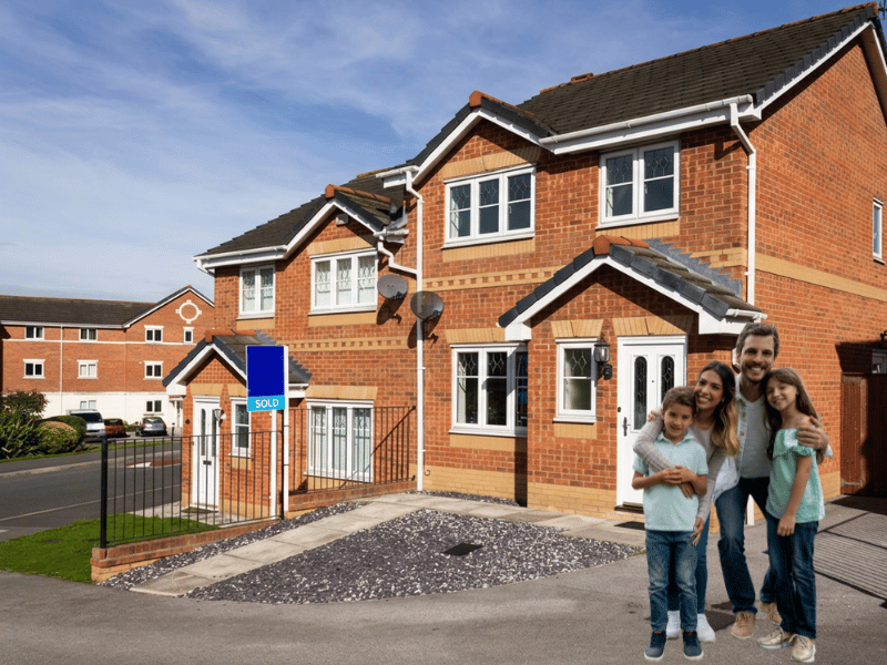 Experienced residential conveyancing team helping clients with a home purchase